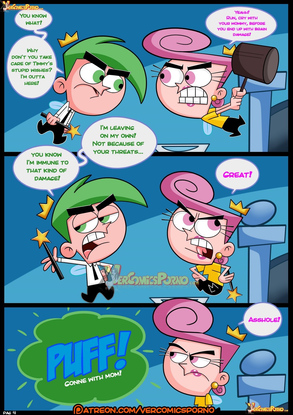 Croc- Milf Catcherus- [Fairly OddParents]  Comics 005