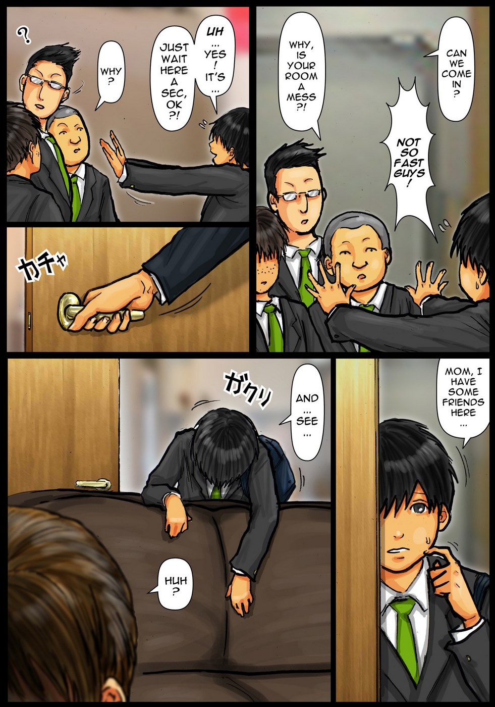 Cumming Inside Mommy’s Hole- Kuroneko Smith Hentai-Manga 006