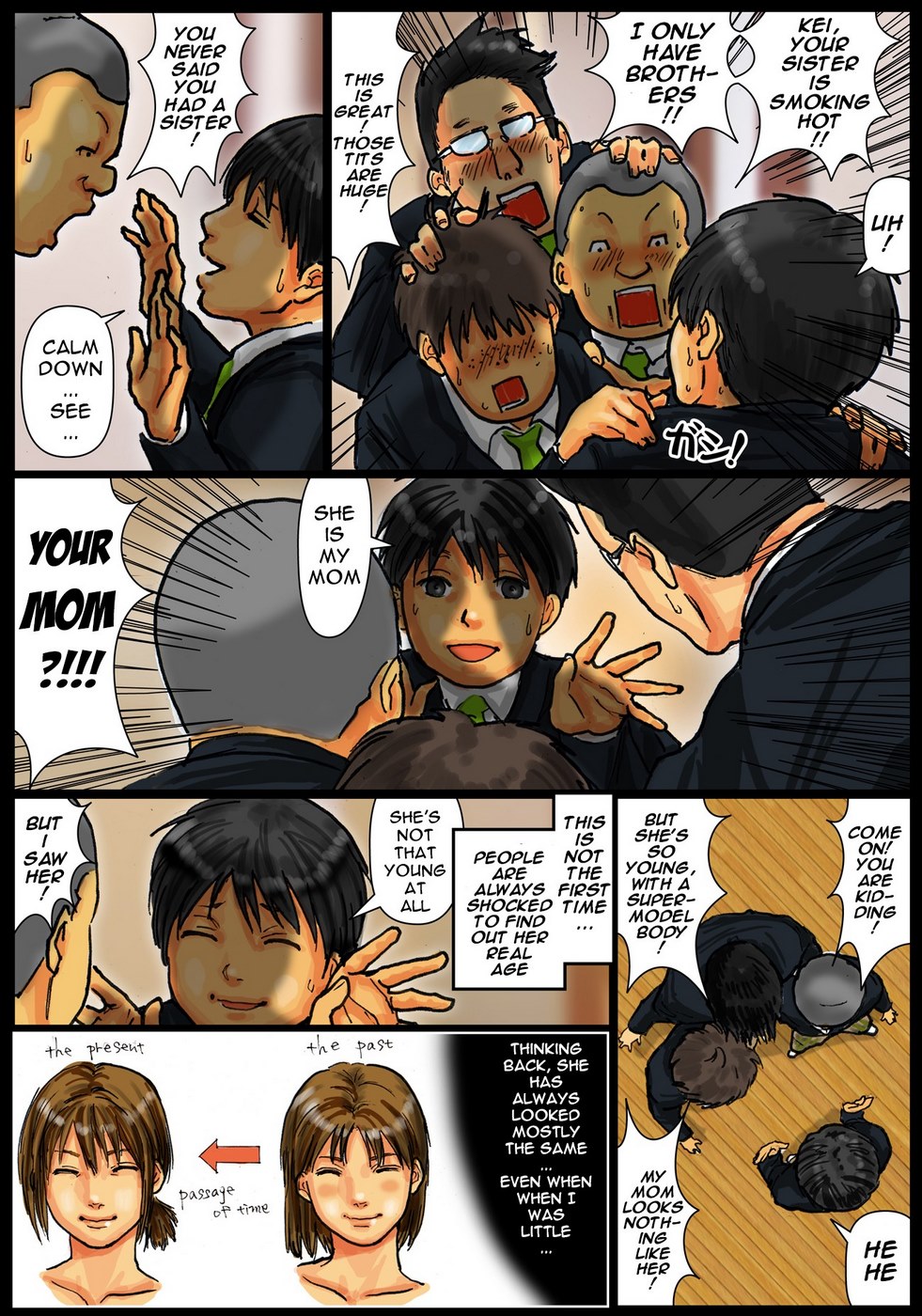 Cumming Inside Mommy’s Hole- Kuroneko Smith Hentai-Manga 014