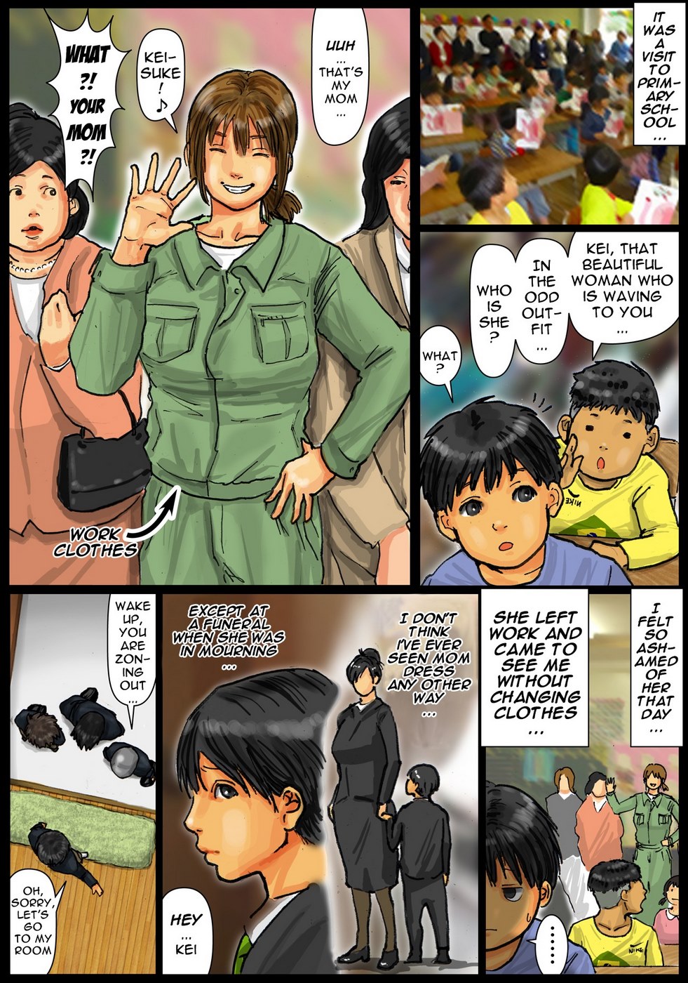 Cumming Inside Mommy’s Hole- Kuroneko Smith Hentai-Manga 015