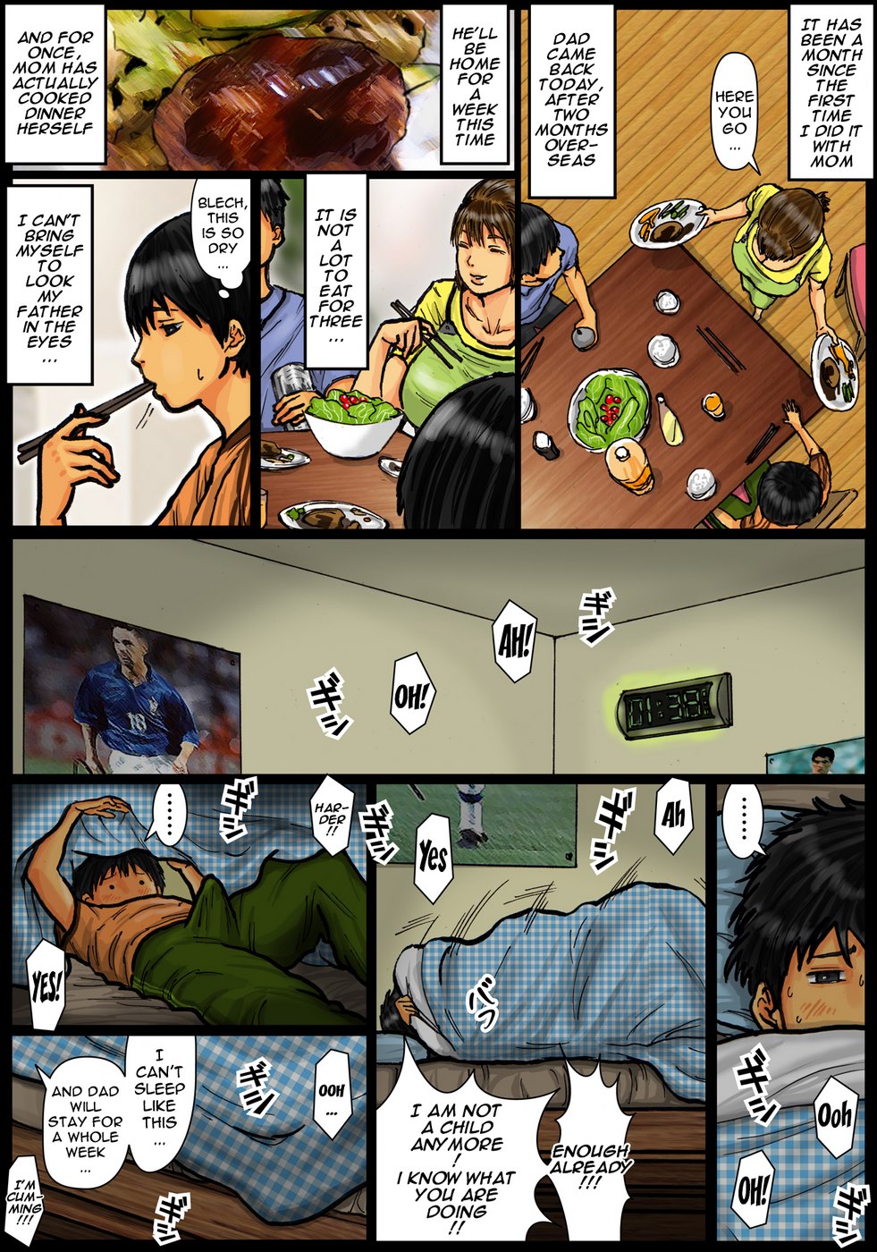 Cumming Inside Mommy’s Hole Vol. 2- Hentai Hentai-Manga 006
