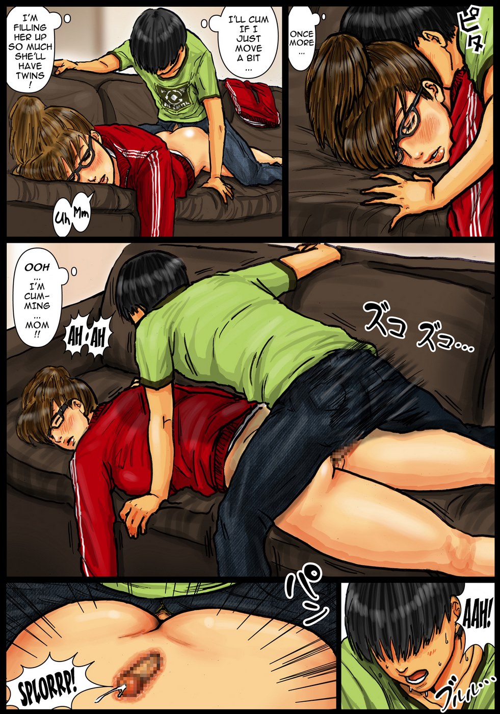 Cumming Inside Mommy’s Hole Vol. 2- Hentai Hentai-Manga 084