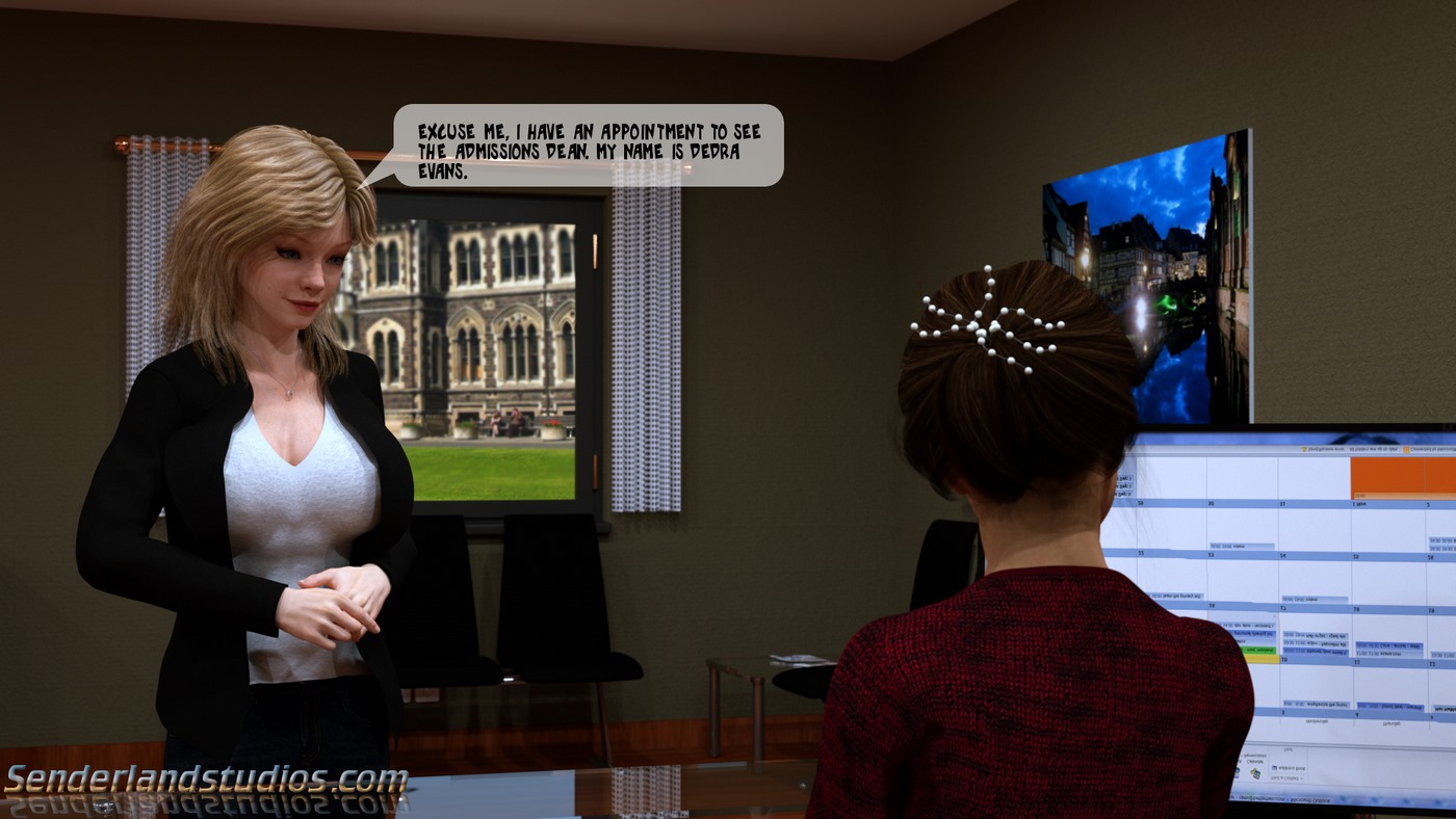 Dedra’s Story- The Office 3D Porn Comics 001
