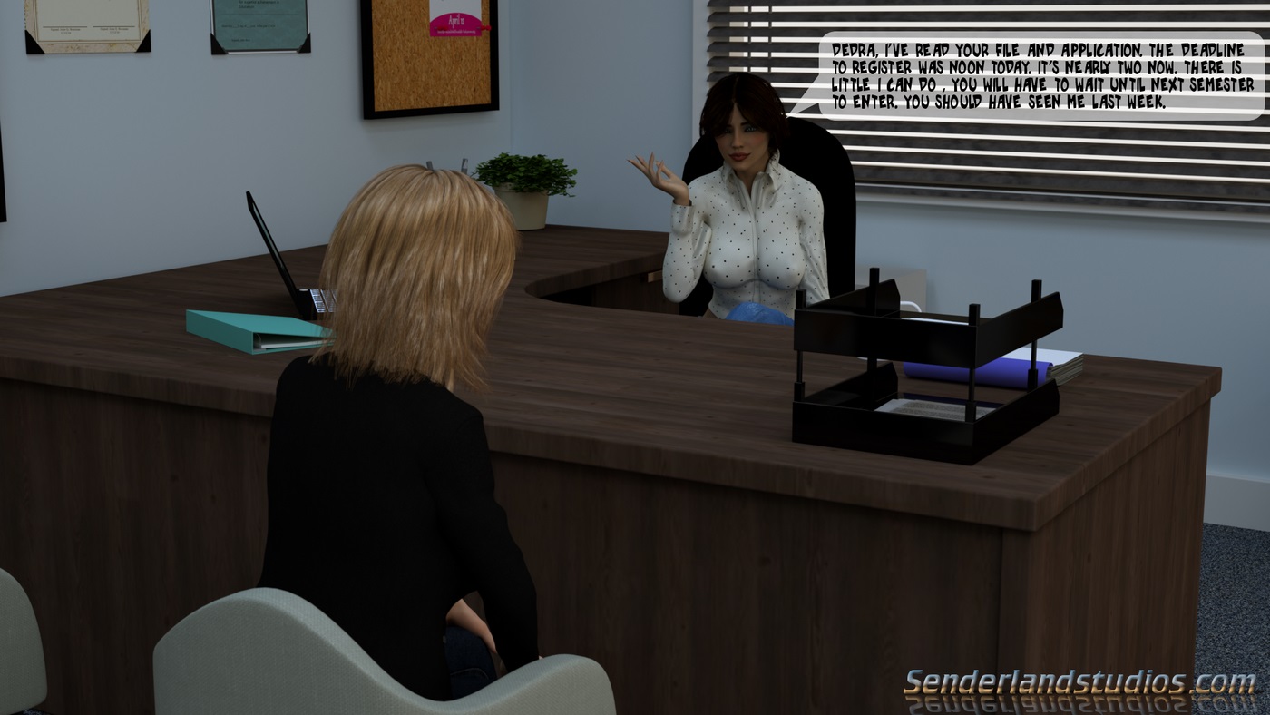 Dedra’s Story- The Office 3D Porn Comics 007