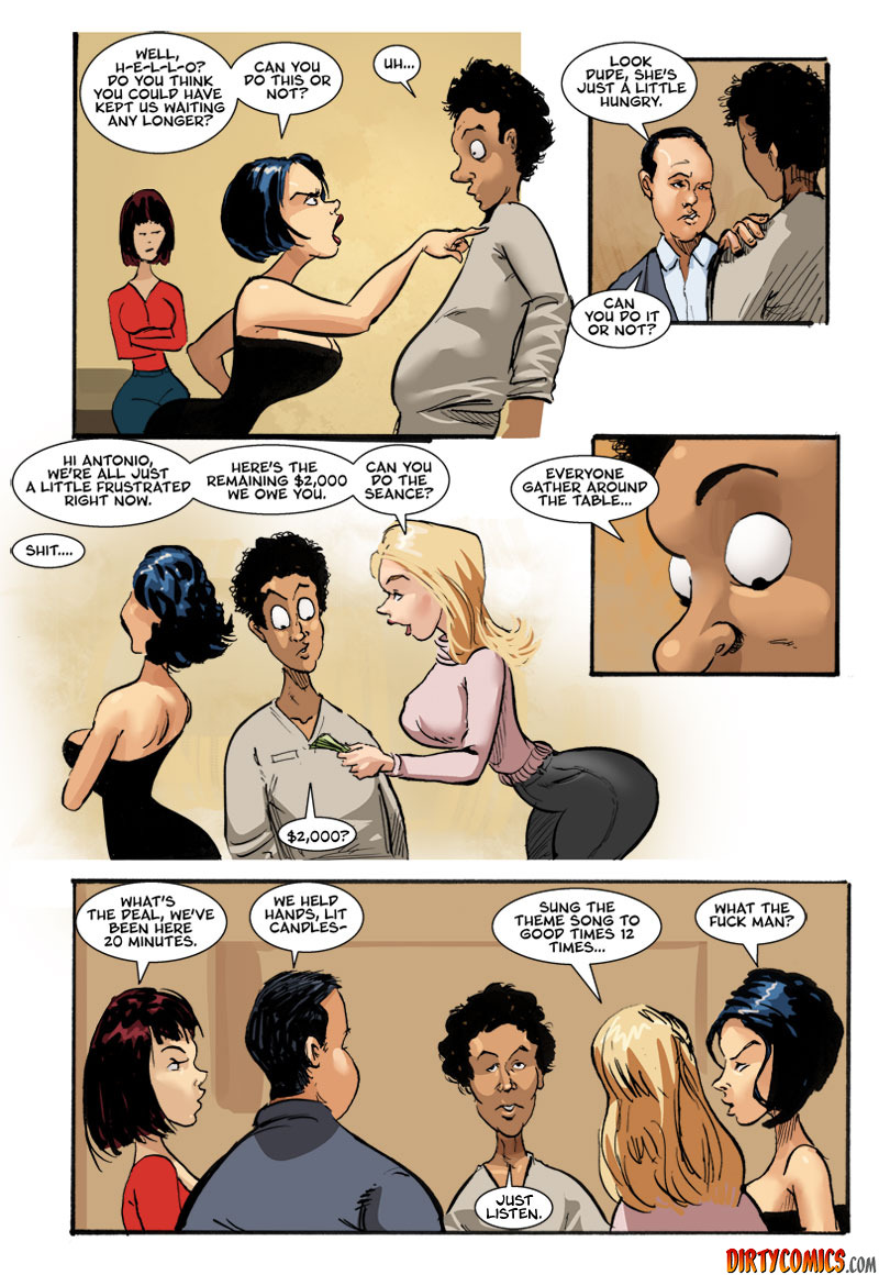 Dirty Comic – The Seance Adult Comics 004