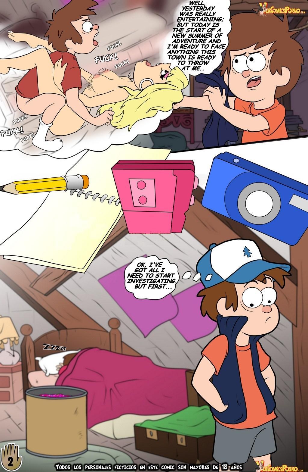 Drah Navlag- Gravity Falls – One Summer of Pleasure Book 2  Comics 003