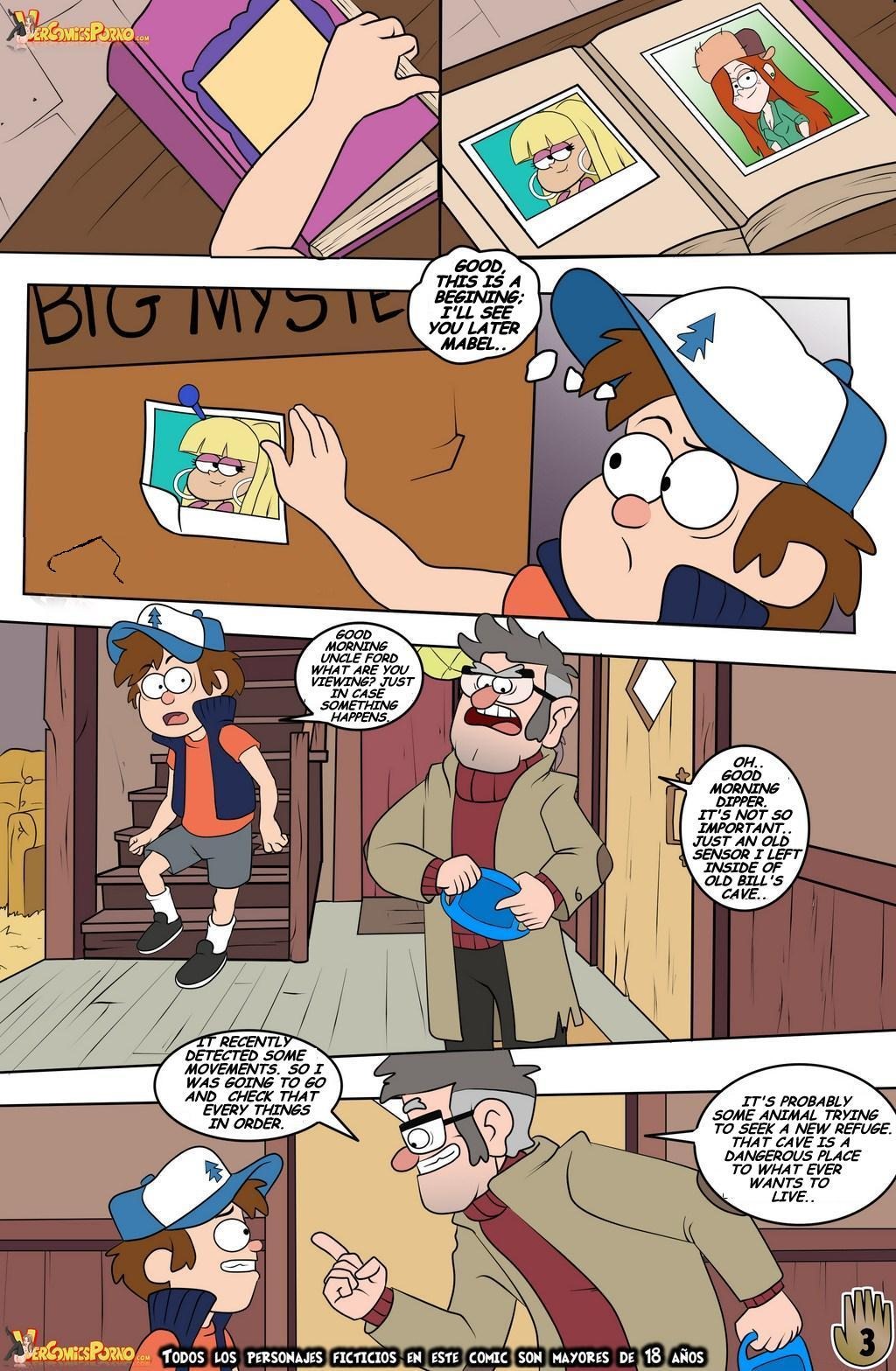 Drah Navlag- Gravity Falls – One Summer of Pleasure Book 2  Comics 004