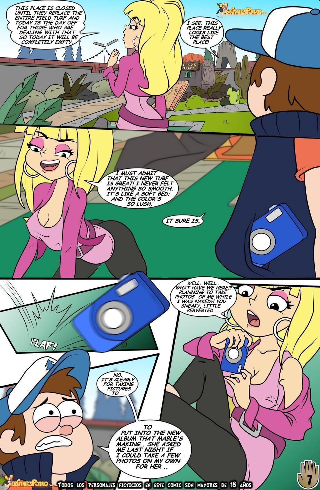 Drah Navlag- Gravity Falls – One Summer of Pleasure Book 2  Comics 008