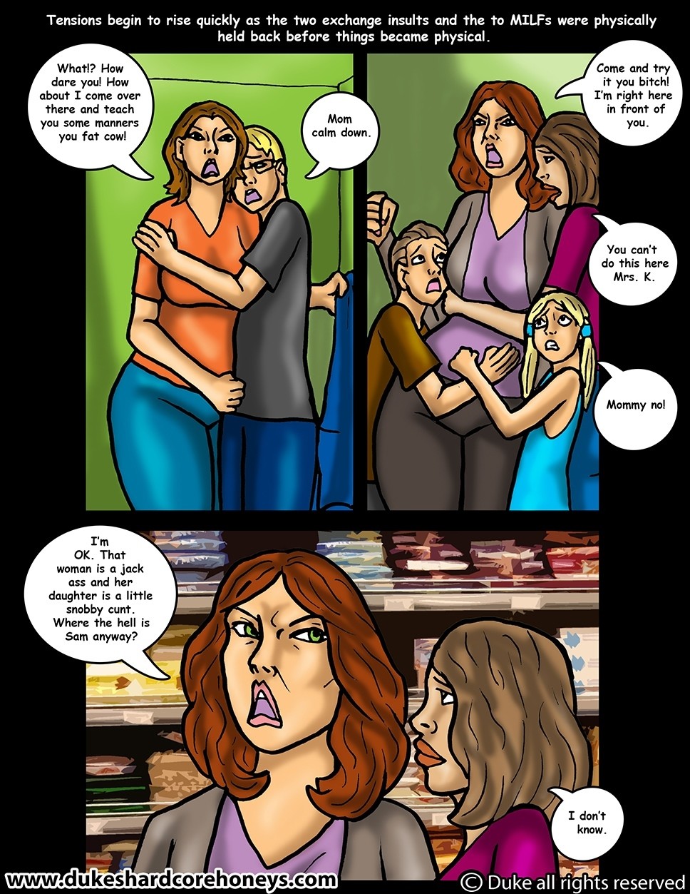Duke Honey – The Proposition 2 Vol.14 Interracial Comics 009