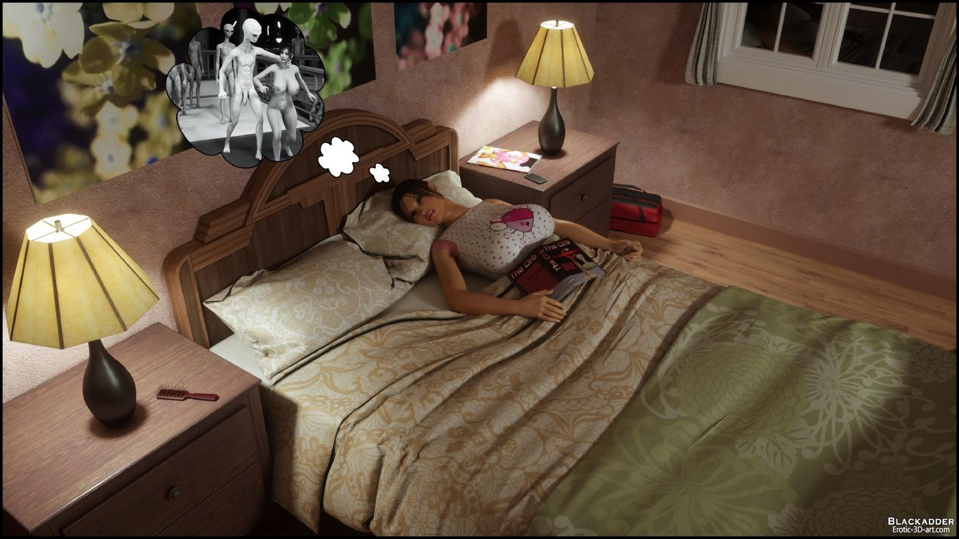 Erotic 3D Art (Blackadder) – Alien Nightmare 3D Porn Comics 002