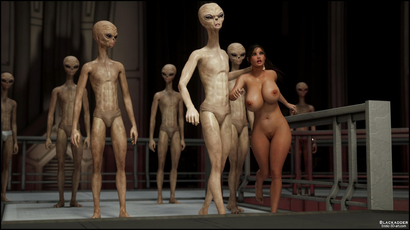 Erotic 3D Art (Blackadder) – Alien Nightmare 3D Porn Comics 003