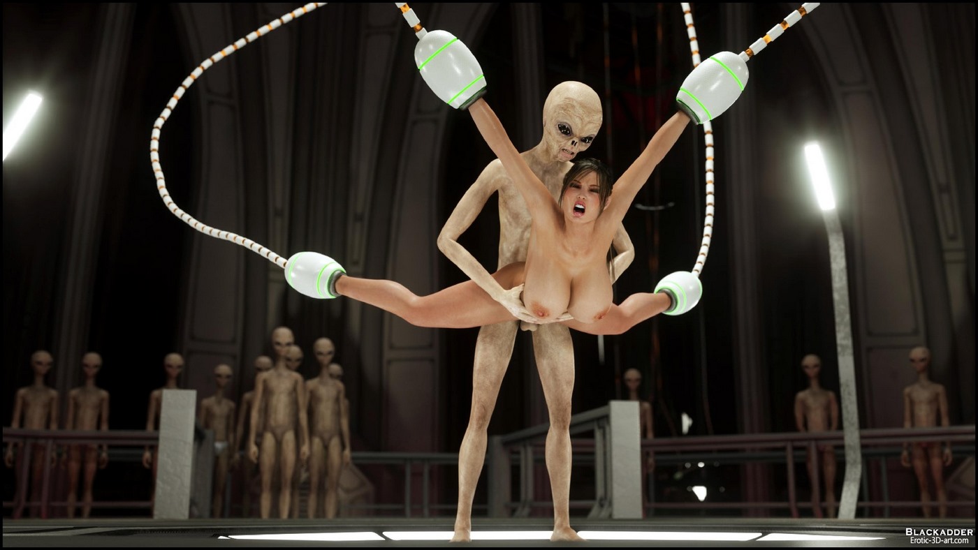 Erotic 3D Art (Blackadder) – Alien Nightmare 3D Porn Comics 034