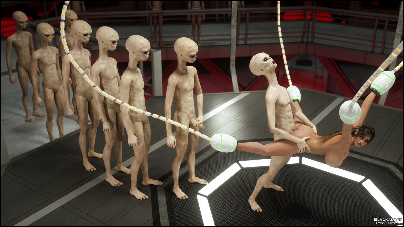 Erotic 3D Art (Blackadder) – Alien Nightmare 3D Porn Comics 041