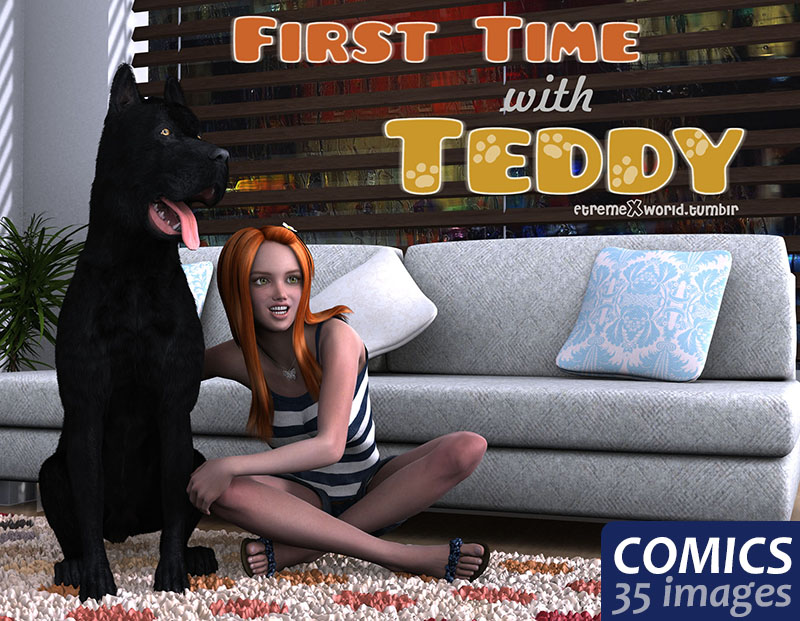 ExtremeXworld – First time with Teddy Adult Comics 001