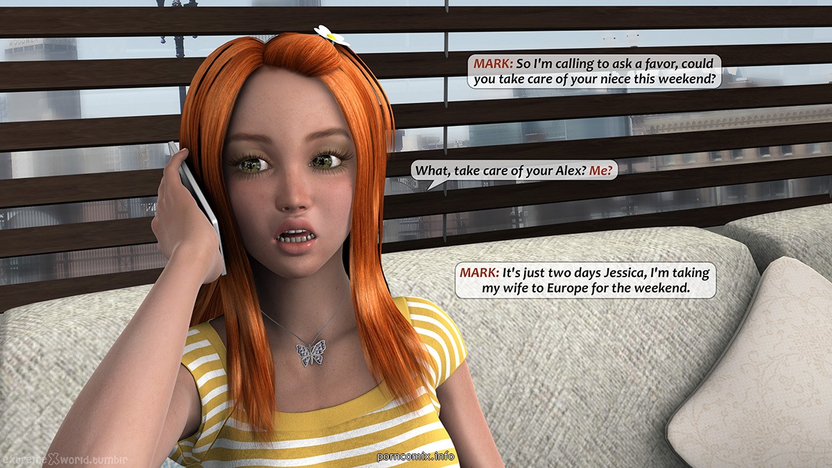 ExtremeXworld – Weekend with my aunt Jessica 3D Porn Comics 005