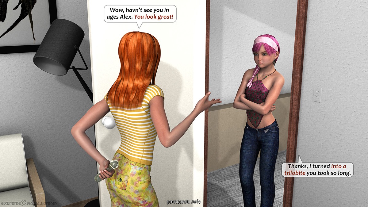ExtremeXworld – Weekend with my aunt Jessica 3D Porn Comics 011