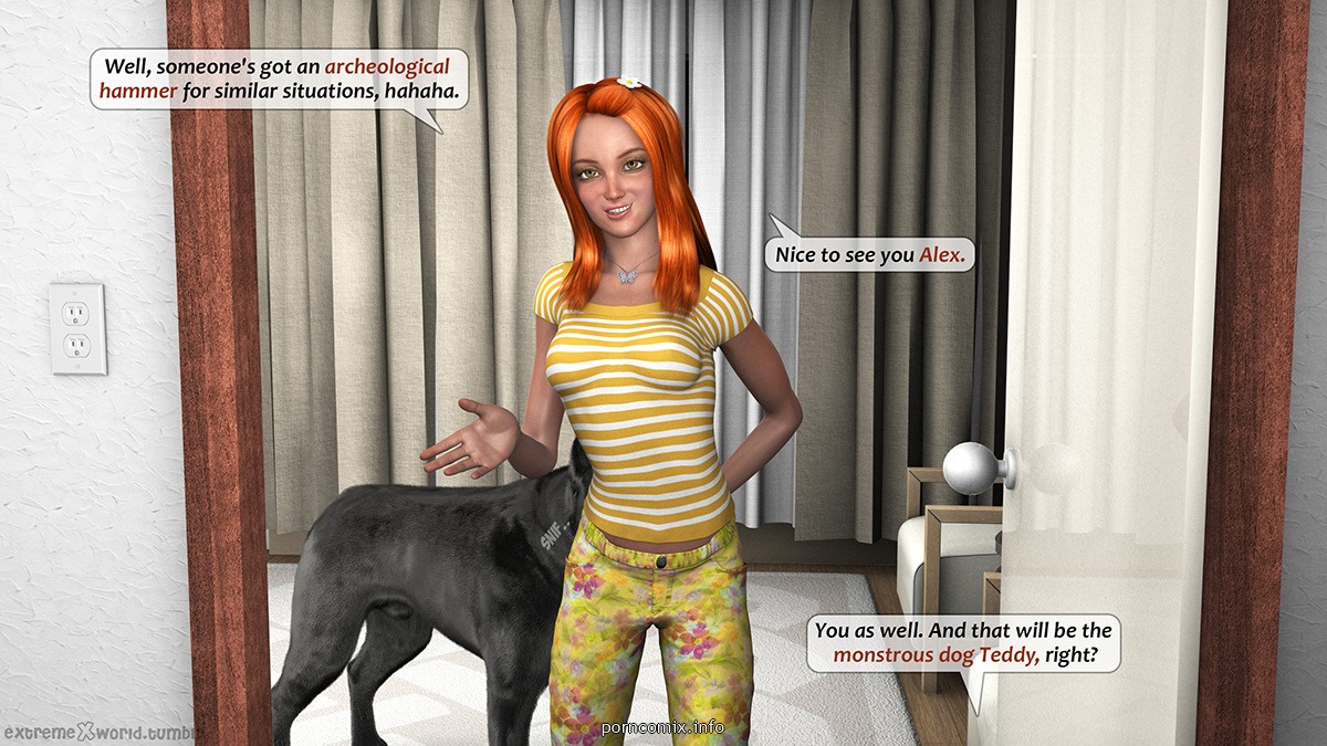 ExtremeXworld – Weekend with my aunt Jessica 3D Porn Comics 012