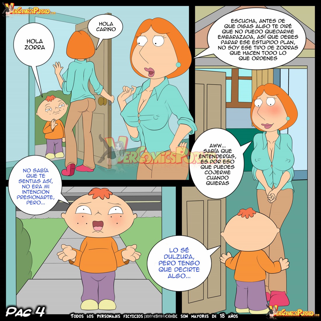 Family Guy – Babyus Play 5 (Spanish)  Comics 004