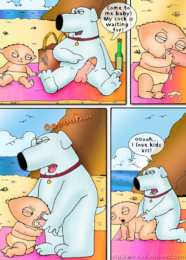 Family Guy – Beach Play,Drawn Sex Adult Comics 006