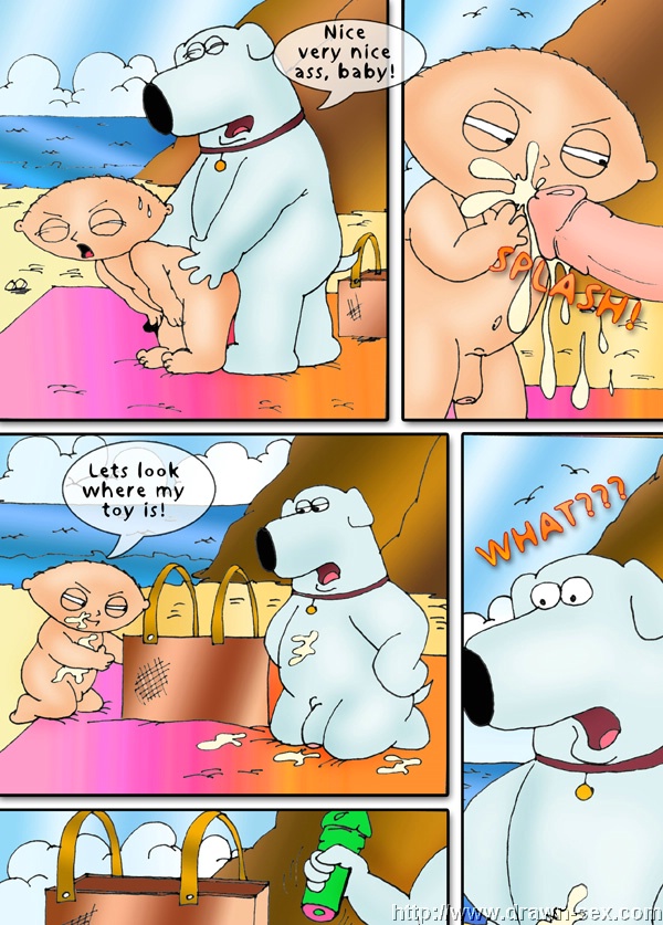 Family Guy – Beach Play,Drawn Sex Adult Comics 007