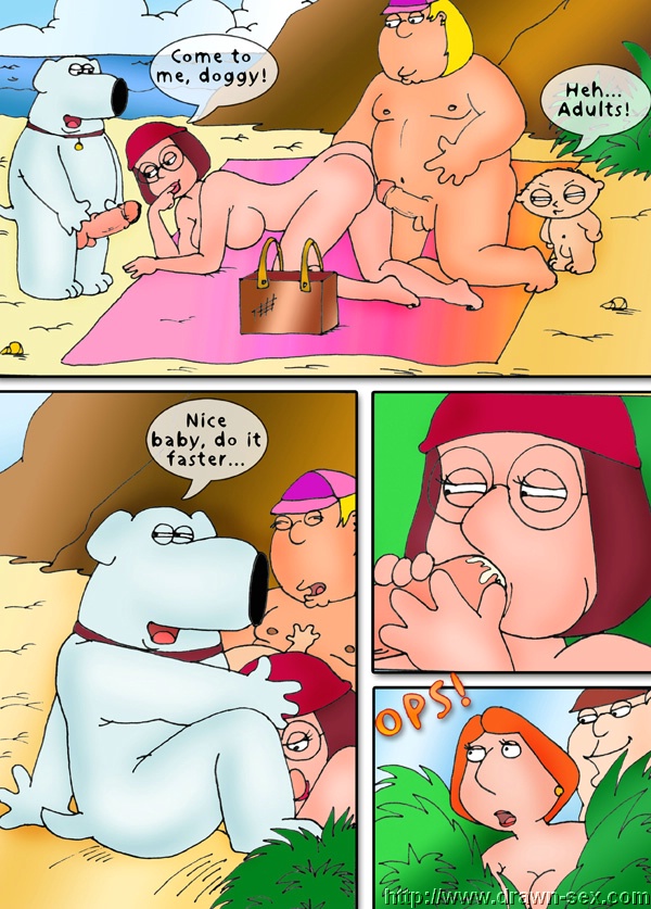 Family Guy – Beach Play,Drawn Sex Adult Comics 010
