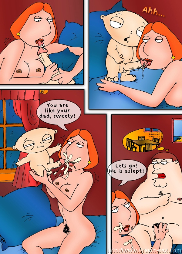 Family Guy – Bed Room Play Adult Comics 006