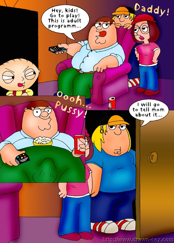 Family Guy – Exercise Help  Comics 001