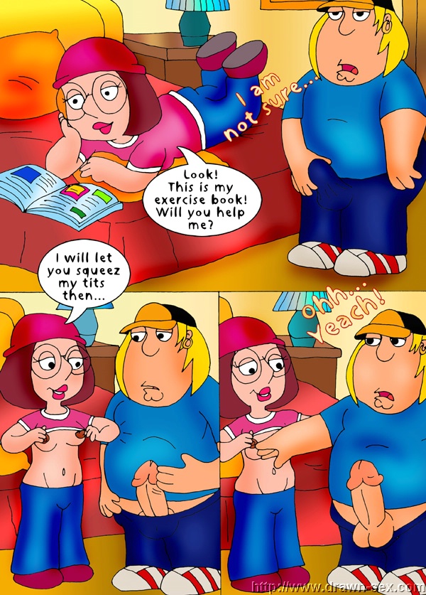 Family Guy – Exercise Help  Comics 004