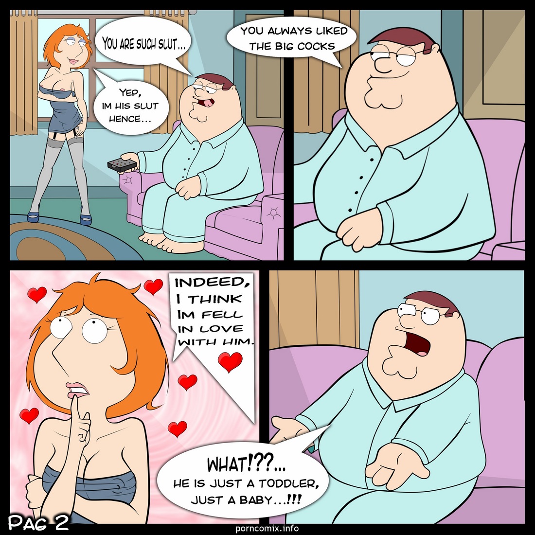 Family Guy  Baby’s Play 3 – The Sleepover  Comics 004