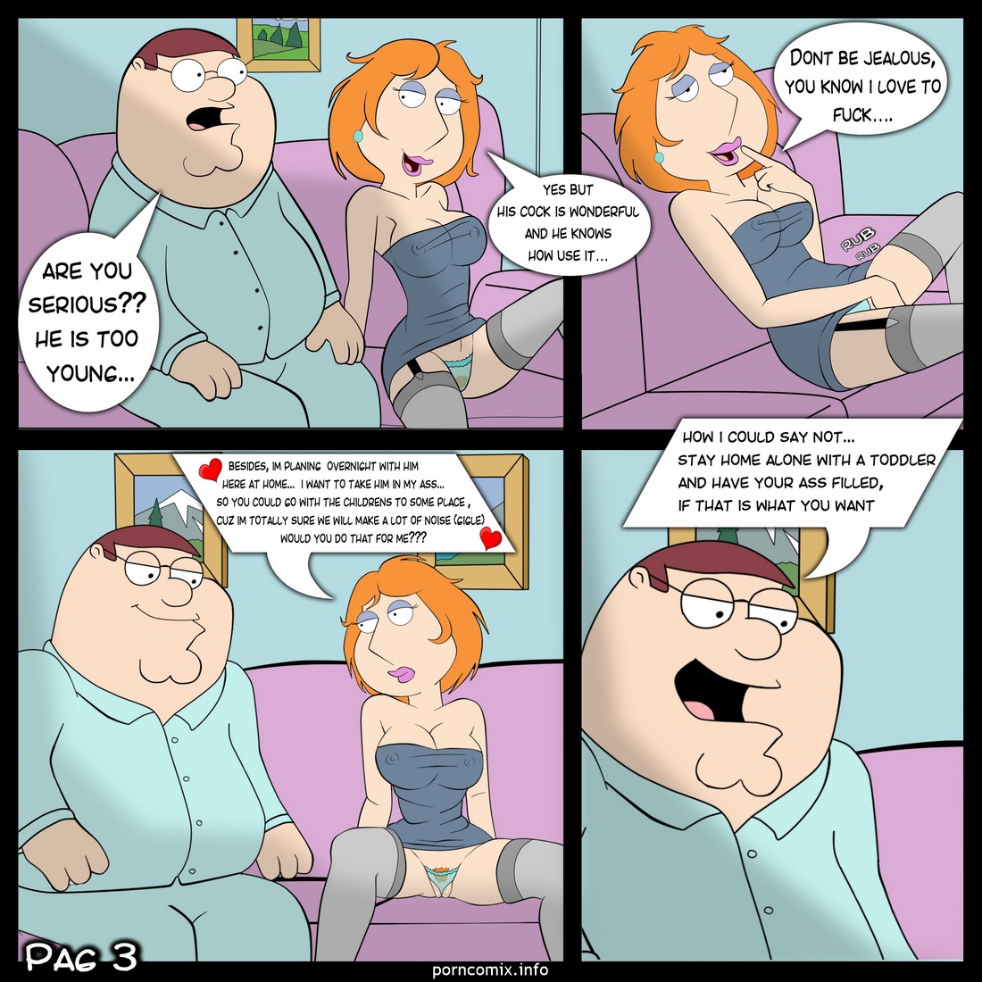 Family Guy  Baby’s Play 3 – The Sleepover  Comics 005