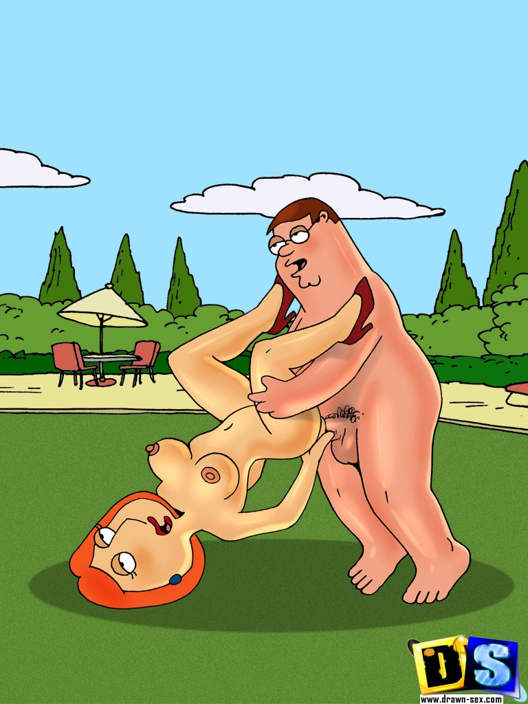 Family Guy- Family’s Practice in Garden Cartoon Comics 013