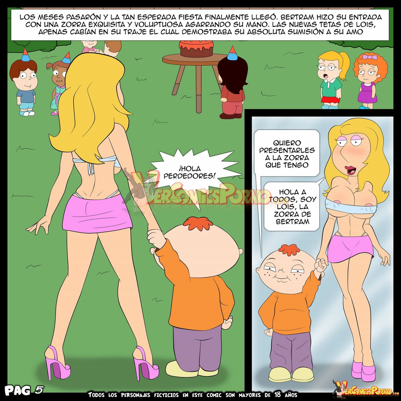 Family Guy - Babyus Play 4 ( Spanish)  Comics 006
