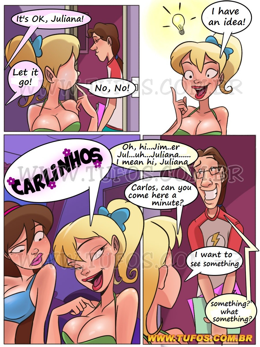 Family Sacana #5 (English Version) – Learning with her Friend  Comics 004