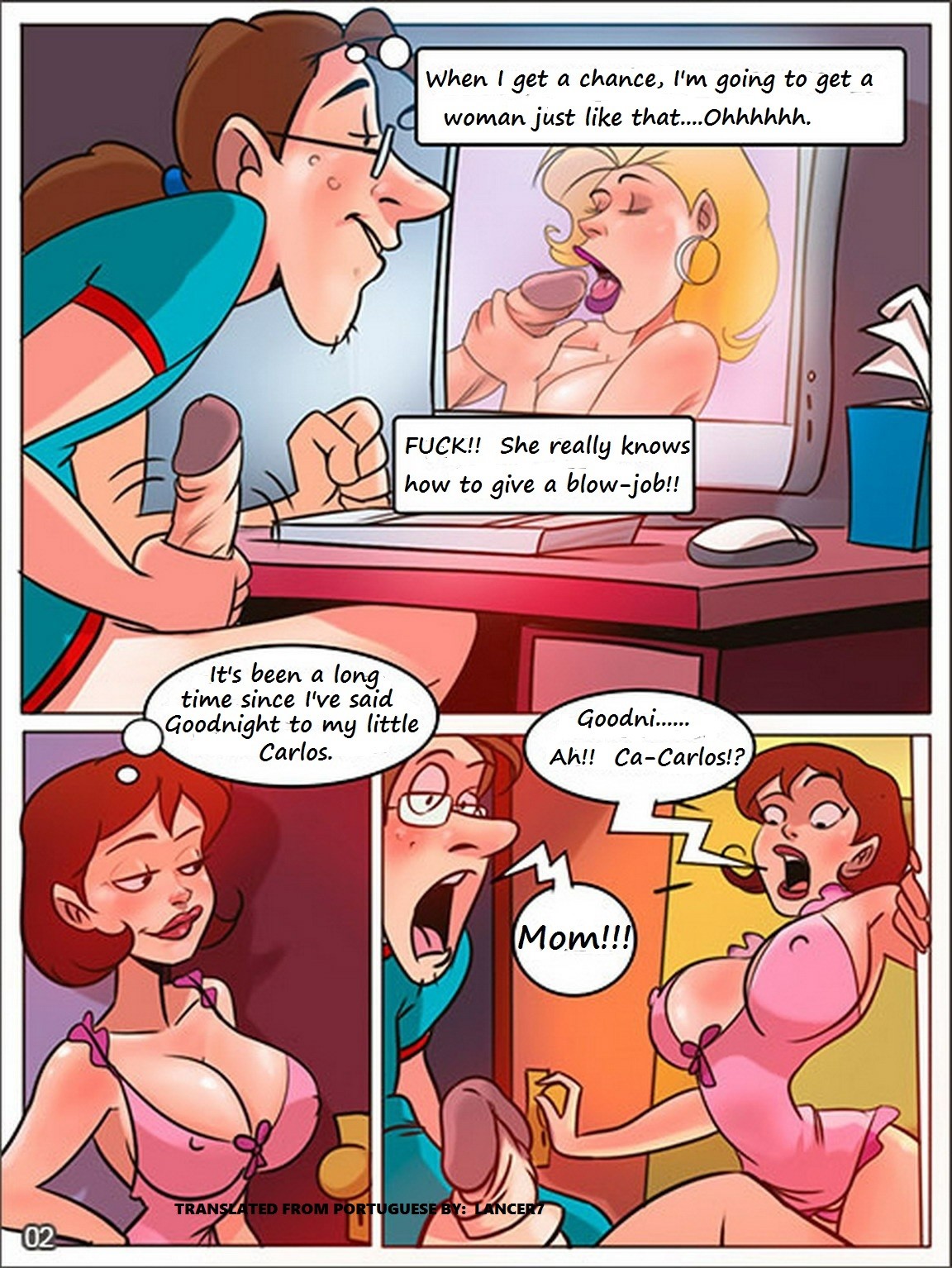 Family Sacana – Darling of Mommy  Comics 002