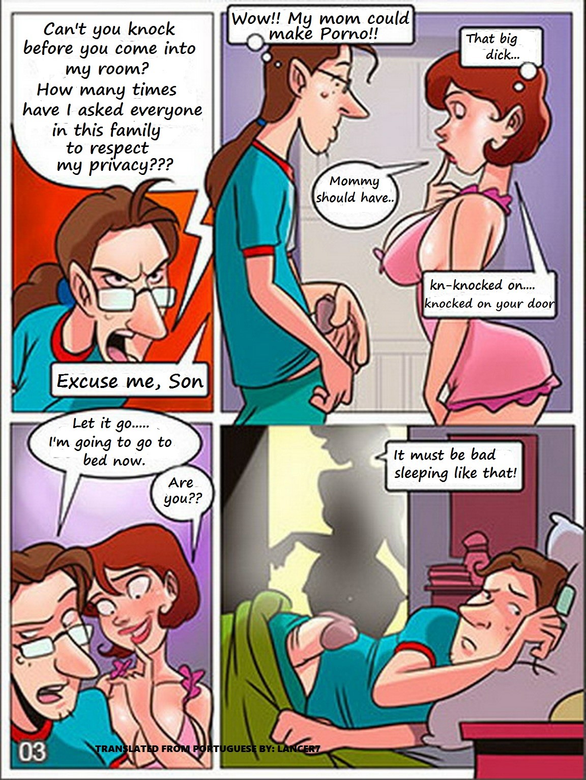 Family Sacana – Darling of Mommy  Comics 003