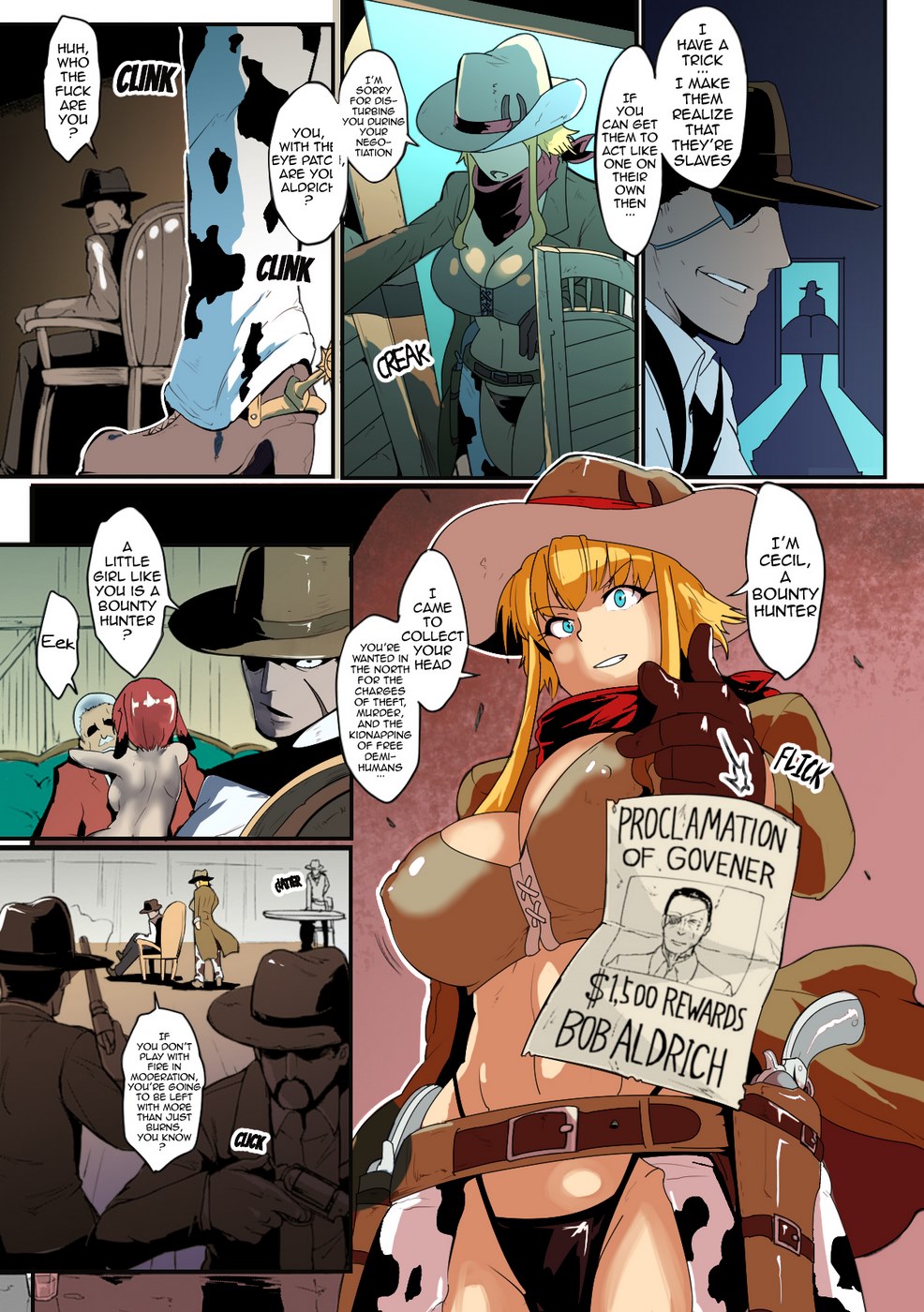 Fan no Hitori – Wild Beastly West Porncomics 003