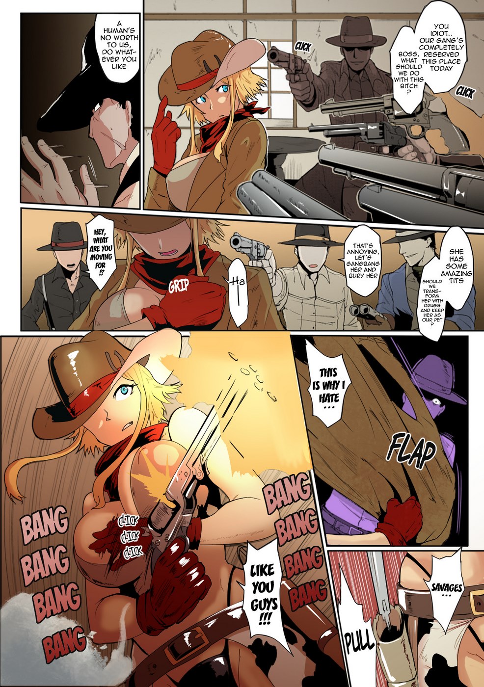 Fan no Hitori – Wild Beastly West Porncomics 004
