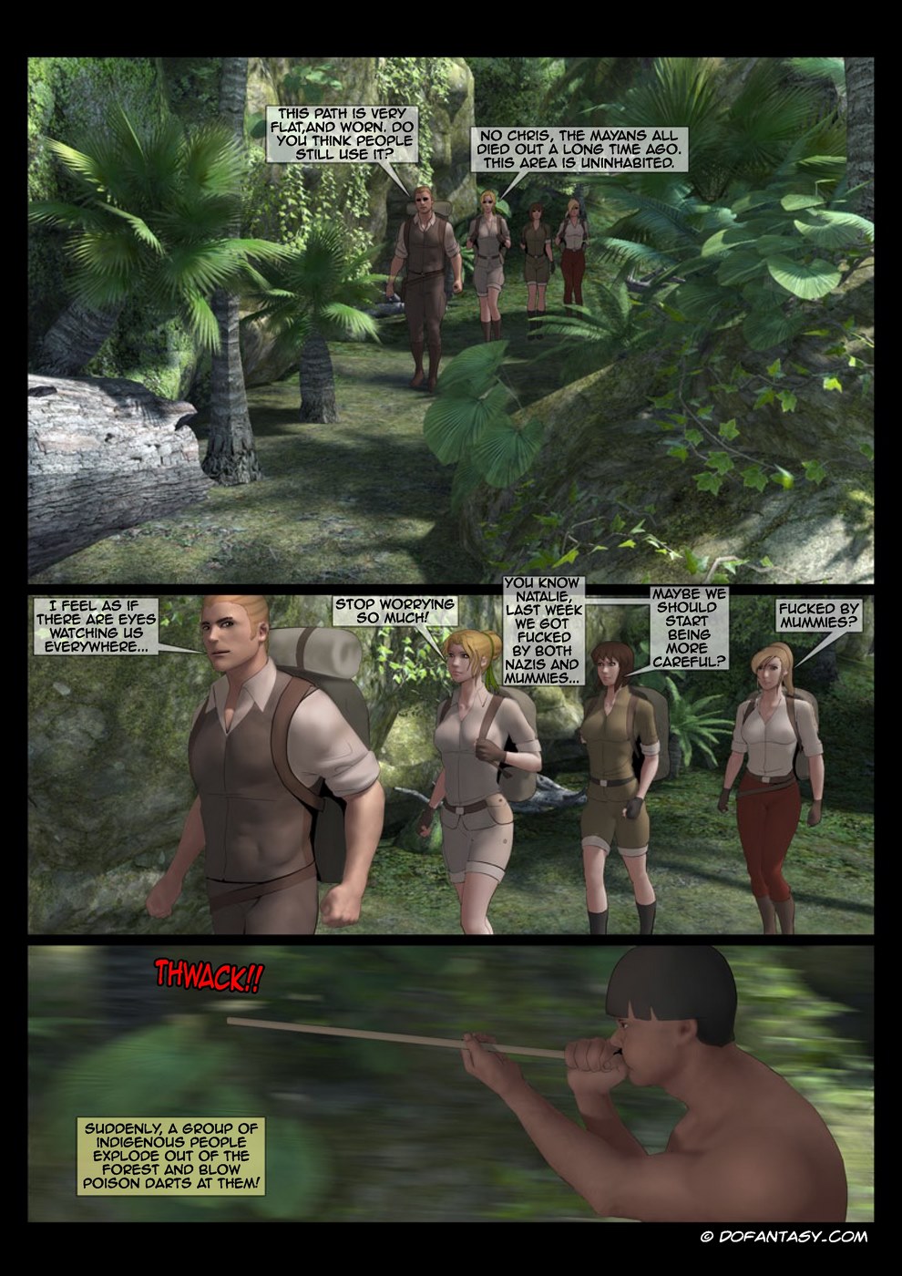 Feather – Maya Adventure Porncomics 005