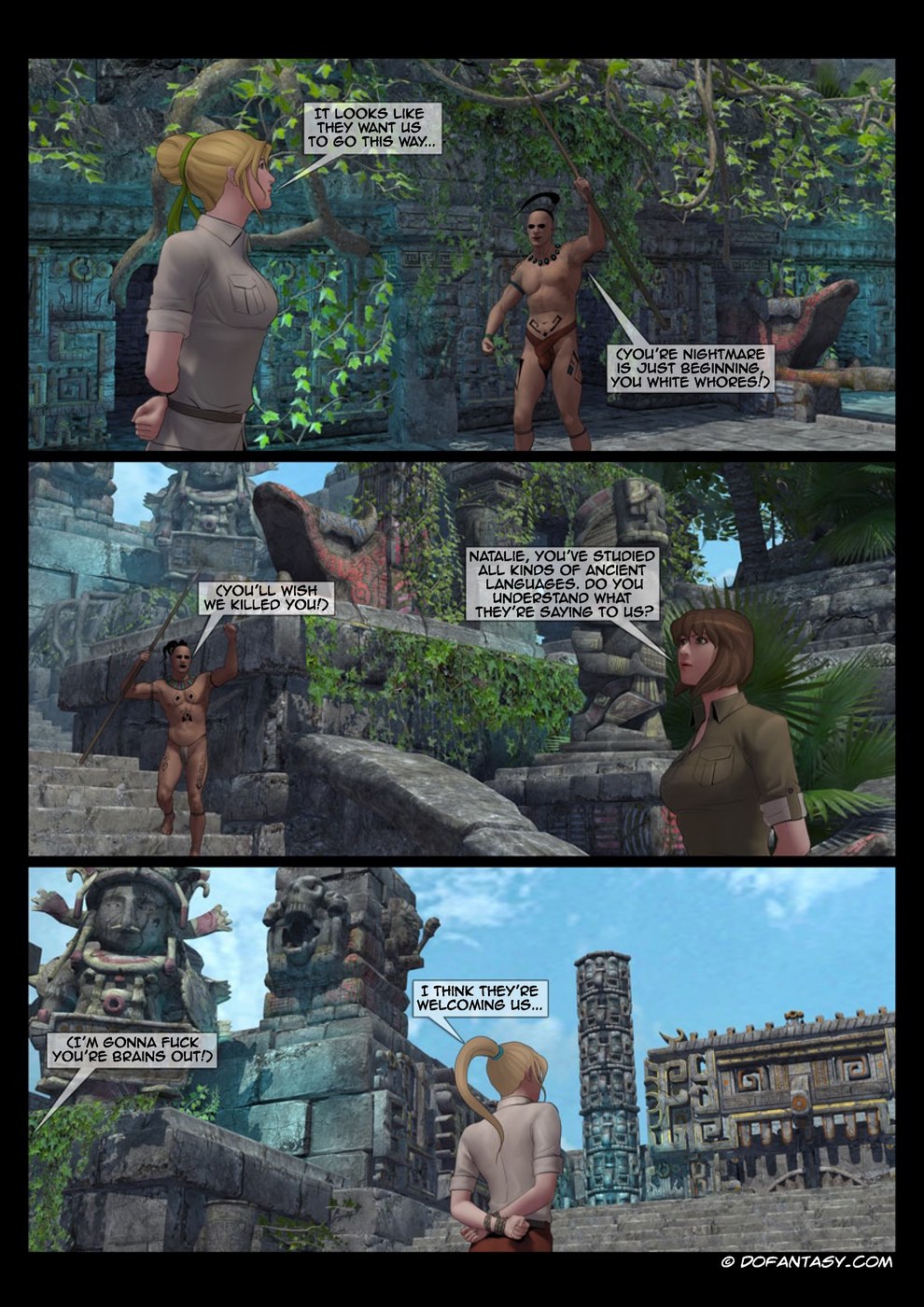 Feather – Maya Adventure Porncomics 015