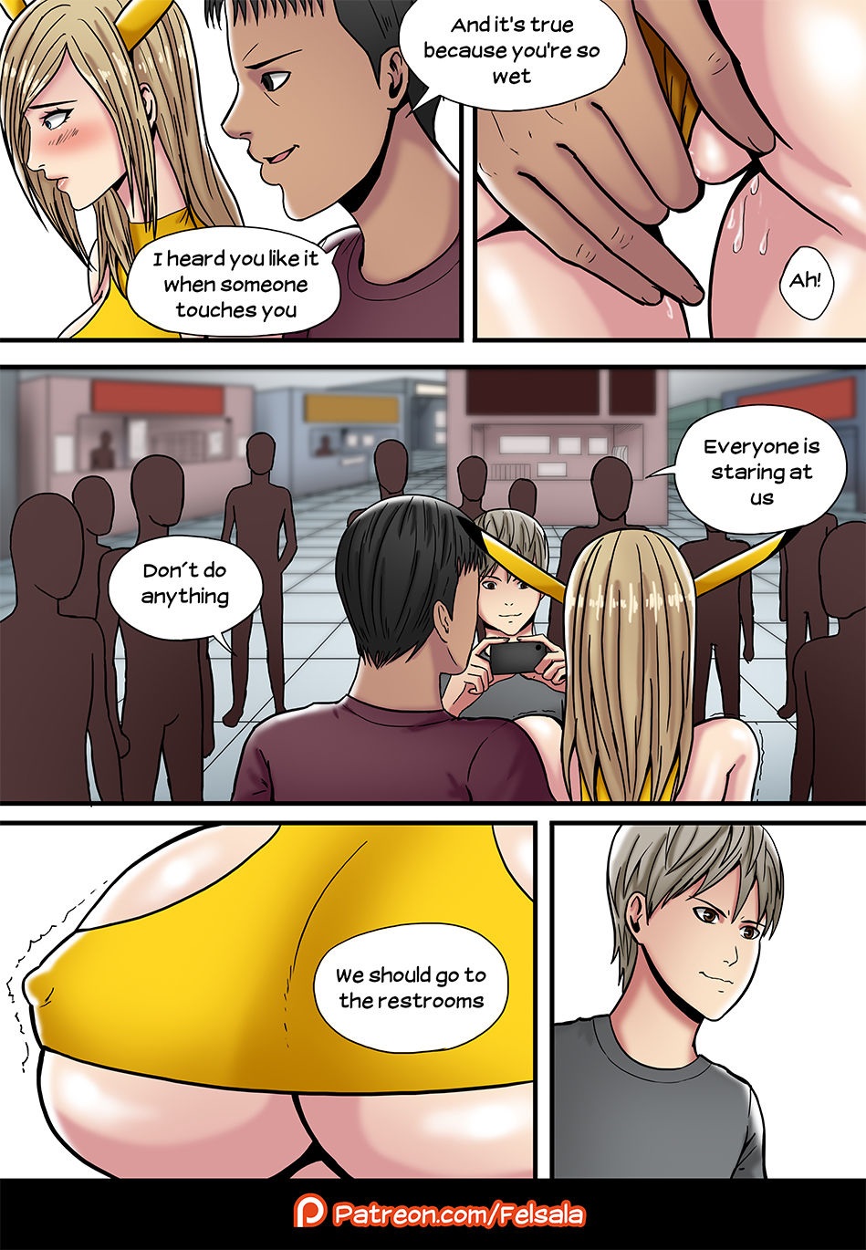 Felsala – Cosplayer Lulu Adult Comics 005