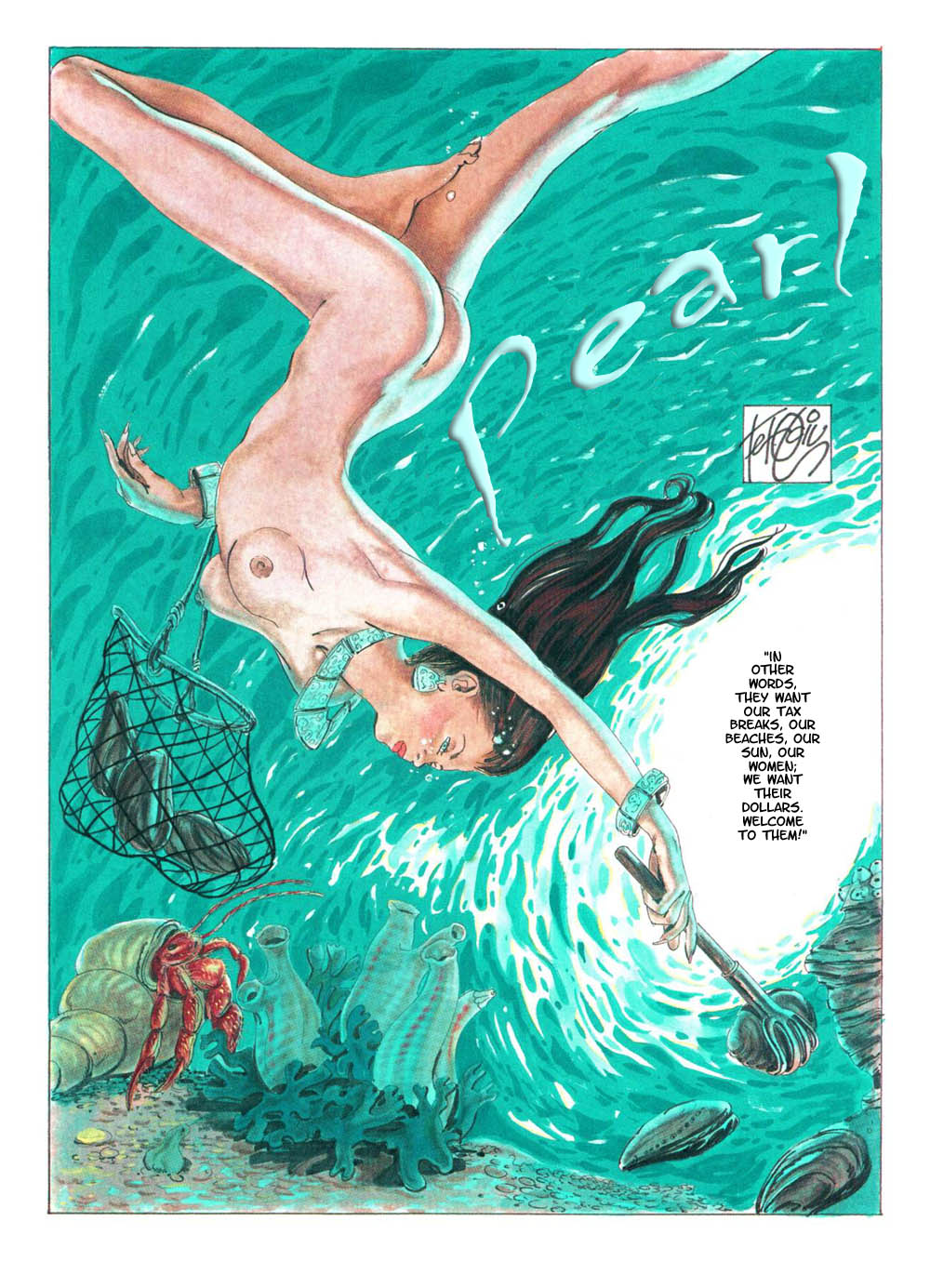 Ferocius – Pearl #1 Adult Comics 002