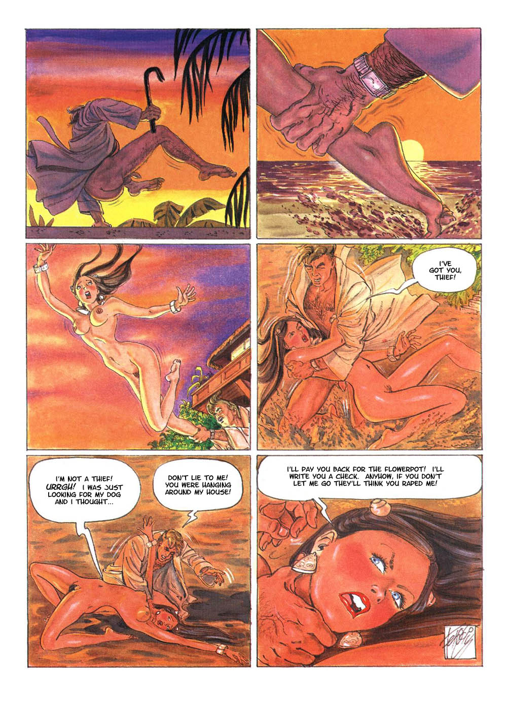 Ferocius – Pearl #1 Adult Comics 008