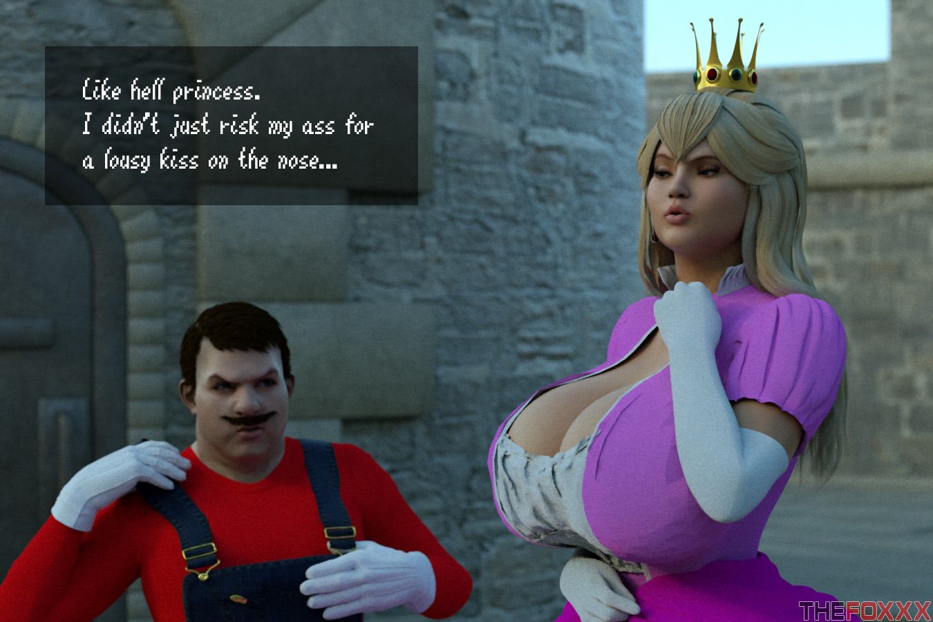 Foxxx – The Anal Plumber 3D Porn Comics 008
