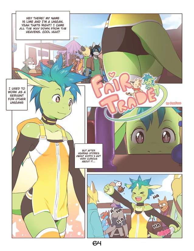 Furry-Powfoo – Fair Trade  (Furry Comics) 001