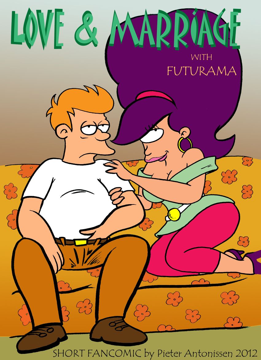 Futurama – Love and Marriage Adult Comics 001