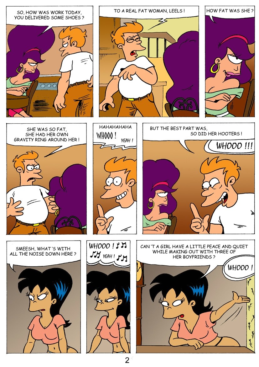 Futurama – Love and Marriage Adult Comics 003