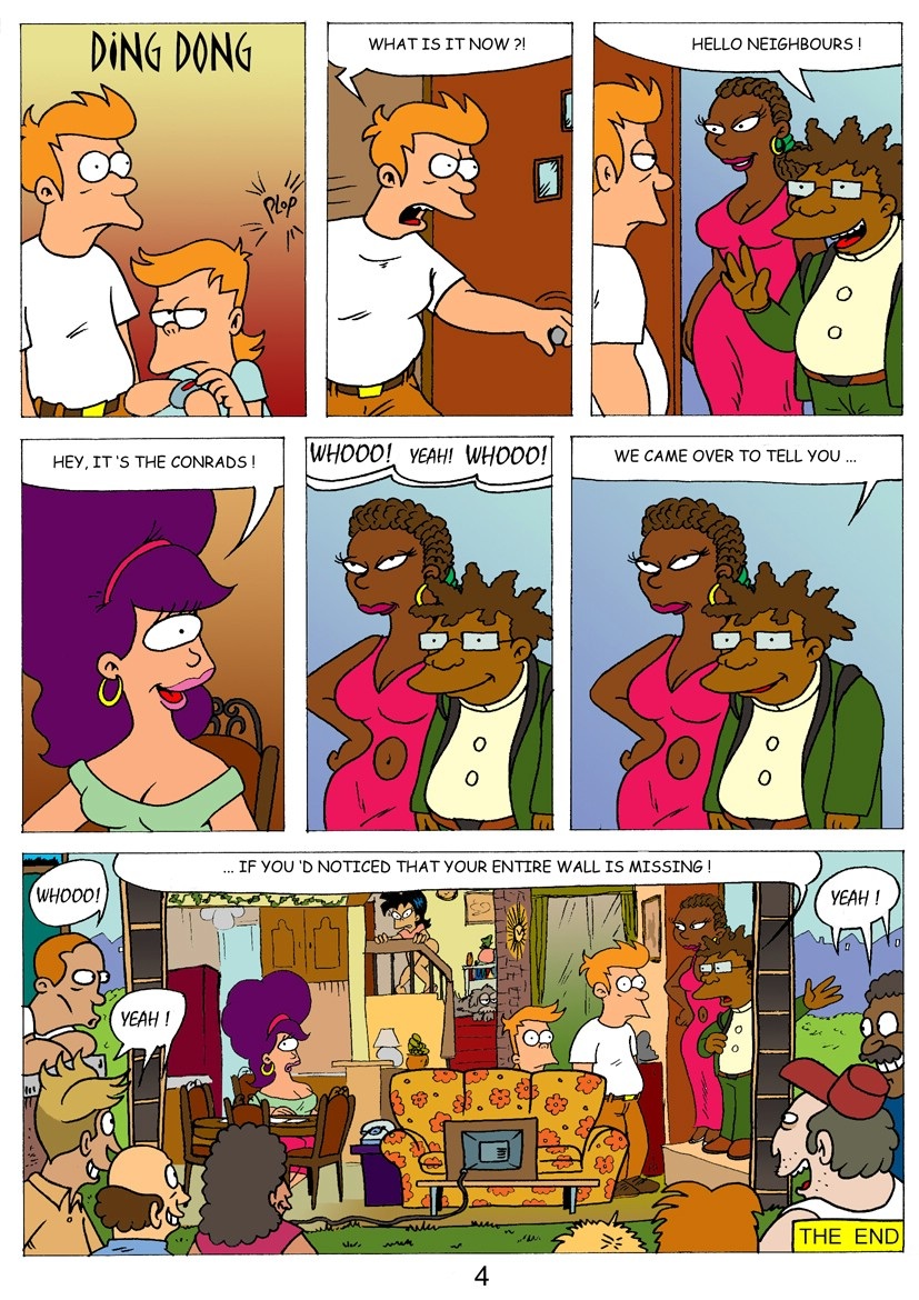 Futurama – Love and Marriage Adult Comics 005