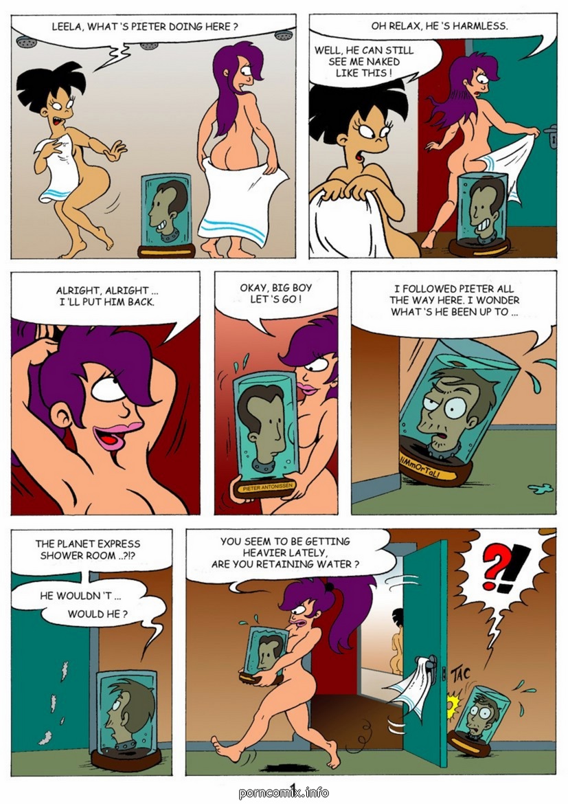 Futurama – Love and Marriage Adult Comics 006