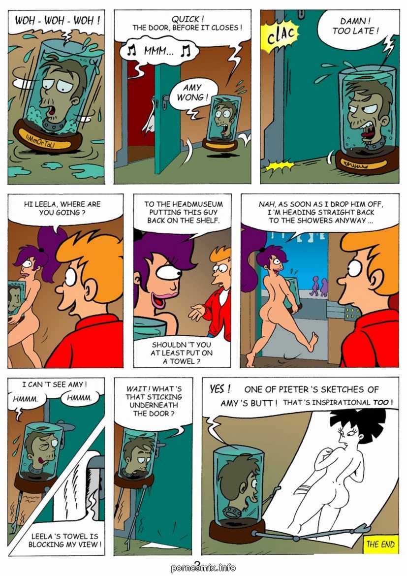 Futurama – Love and Marriage Adult Comics 007