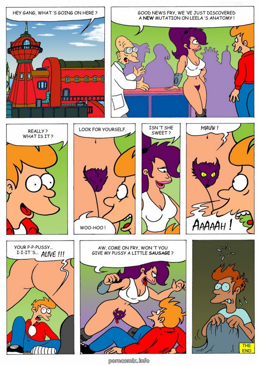 Futurama – Love and Marriage Adult Comics 008